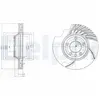 Disque de frein DELPHI BG9950 avant, ventilé, 1 pièce