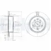 DELPHI Disques de frein pour LEXUS: IS, GS, RC (Ref: BG4024)