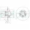 Disque de frein DELPHI BG9031RS arrière, plein, 1 pièce