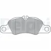 DELPHI Plaquettes de frein X4 pour PORSCHE: 911, Cayman, Boxster (Ref: LP3177)