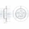 Delphi Technologies BG4243C Disques de frein - set of 2