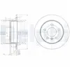 Disque de frein DELPHI BG3910C arrière, plein, 2 pièce