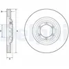 DELPHI Disques de frein pour ISUZU: D-Max (Ref: BG4697C)