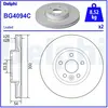 Delphi Technologies BG4094C Disques de frein - set of 2