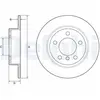 DELPHI Disques de frein pour MINI: MINI (Ref: BG4561C)