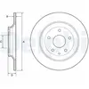 DELPHI Disques de frein pour MAZDA: CX-5, MX-30, CX-30 (Ref: BG4567C)