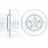 DELPHI Disques de frein pour TOYOTA: Avensis (Ref: BG4200C)