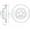DELPHI Disques de frein pour BMW: Série 3, Série 4 (Ref: BG4665C)