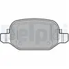 DELPHI Plaquettes de frein X4 pour FIAT: 500 (Ref: LP2475)
