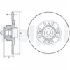 DELPHI Disques de frein pour RENAULT: Clio, Mégane, Lutécia (Ref: BG9114RS)