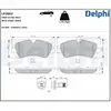 DELPHI Plaquettes de frein X4 pour FORD: Transit/Tourneo (Ref: LP2662)
