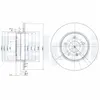 Disque de frein DELPHI BG3239C arrière, plein, 2 pièce