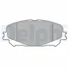 Delphi Technologies LP3734 Plaquette de frein lot de 4