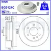 DELPHI Disques de frein pour MERCEDES-BENZ: Sprinter (Ref: BG5124C)