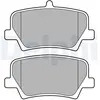 DELPHI Plaquettes de frein X4 pour VOLVO: XC 40 (Ref: LP3434)