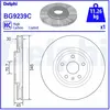DELPHI Disques de frein pour OPEL: Insignia (Ref: BG9239C)