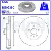 DELPHI Disques de frein pour OPEL: Insignia (Ref: BG9238C)