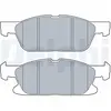 DELPHI Plaquettes de frein X4 pour FORD: Galaxy, S-Max (Ref: LP3536)