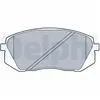 Delphi Technologies Kit de plaquettes de frein, frein à disque LP3535