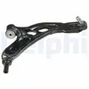 Bras de suspension DELPHI TC3857 essieu avant, droite, avant