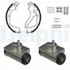 DELPHI Mâchoires de frein X4 pour VOLKSWAGEN: Amarok (Ref: KP1145)