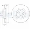 DELPHI Disques de frein pour RENAULT: Mégane (Ref: BG9232C)