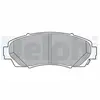 DELPHI Plaquettes de frein X4 pour HONDA: ZR-V, CR-V (Ref: LP3613)