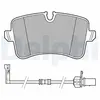 DELPHI Plaquettes de frein X4 pour AUDI: A8 (Ref: LP3625)