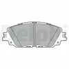 Delphi Technologies LP3596 Plaquette de frein lot de 4