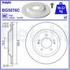 DELPHI Disques de frein pour HYUNDAI: i30 (Ref: BG5076C)