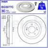 DELPHI Disques de frein pour HYUNDAI: i30, Kona (Ref: BG5077C)