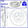 Disque de frein DELPHI BG5073C arrière, ventilé, à haute teneur en car...