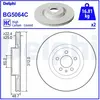 DELPHI Disques de frein pour VOLKSWAGEN: Polo (Ref: BG5064C)