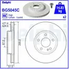 Delphi Technologies BG5045C Disques de frein - set of 2