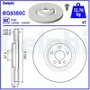 Disque de frein DELPHI BG9380C