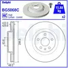 DELPHI Disques de frein pour VOLVO: XC 40 (Ref: BG5068C)