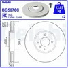 DELPHI Disques de frein pour VOLKSWAGEN: UP (Ref: BG5070C)