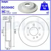 DELPHI Disques de frein pour MERCEDES-BENZ: Sprinter (Ref: BG5049C)