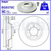 Disque de frein DELPHI BG9370C