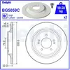 Delphi Technologies BG5059C Disques de frein - set of 2