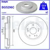 Jeu de 2 disques de frein DELPHI BG5296C - Réf. APBG5296C
