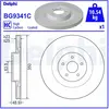 DELPHI Disques de frein pour FORD: Focus (Ref: BG9341C)