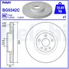 DELPHI Disques de frein pour VOLVO: XC 60 (Ref: BG9342C)