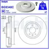 DELPHI Disques de frein pour LAND ROVER: Range Rover, Discovery (Ref: BG9348C)