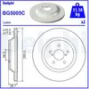 DELPHI Disques de frein pour SUBARU: XV, Impreza (Ref: BG5005C)