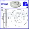 DELPHI Disques de frein pour SUBARU: XV, Impreza (Ref: BG5004C)
