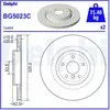 Disque de frein DELPHI BG5023C arrière, ventilé, 2 pièce