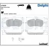 Jeu de plaquettes de frein DELPHI LP3835