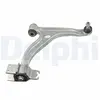 Bras de suspension DELPHI TC6898 essieu avant, droite, en bas