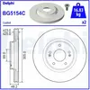 Disque de frein DELPHI BG5154C